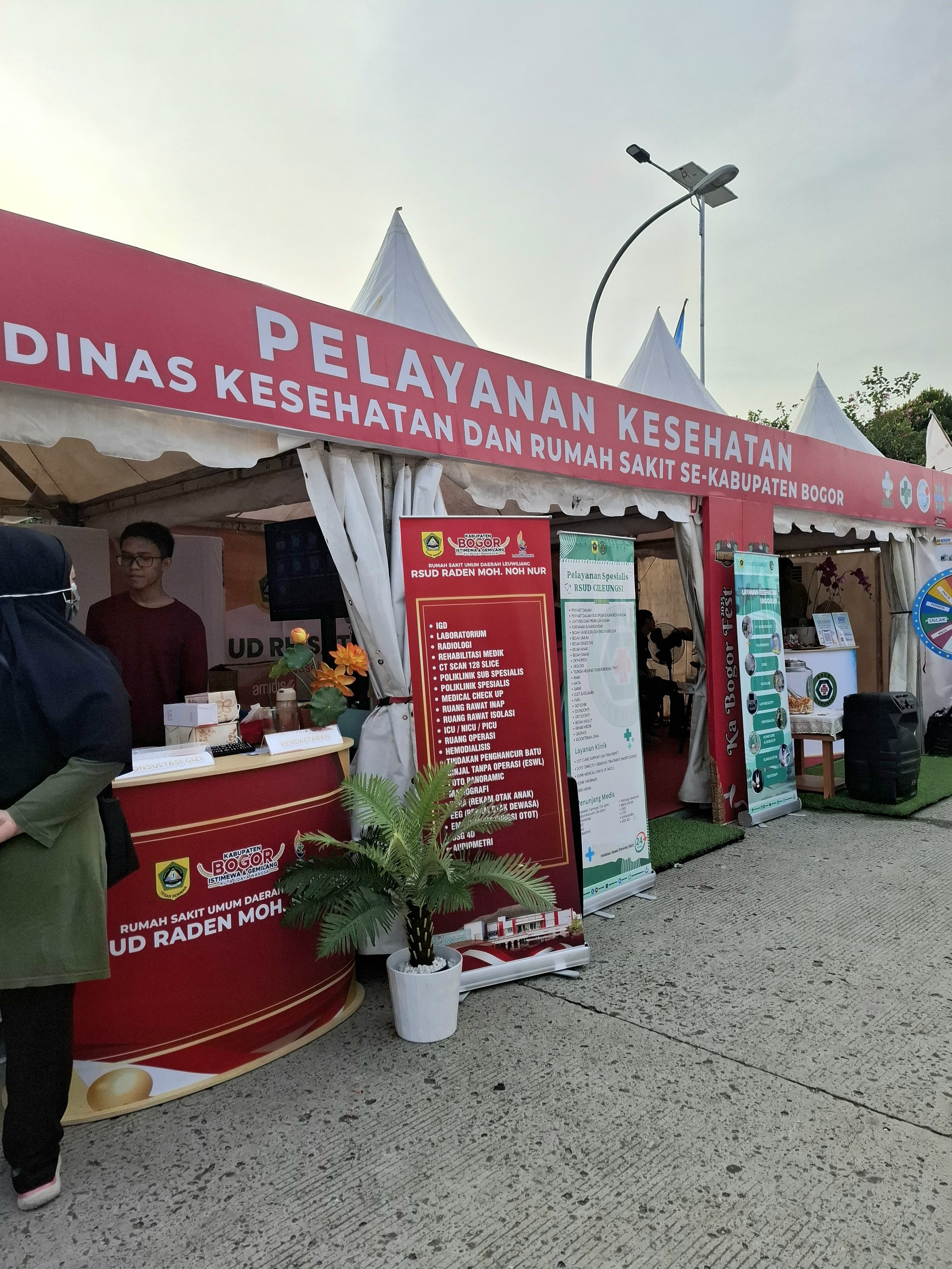 Gerai Pelayanan Kesehatan Kabogor Fest 2025