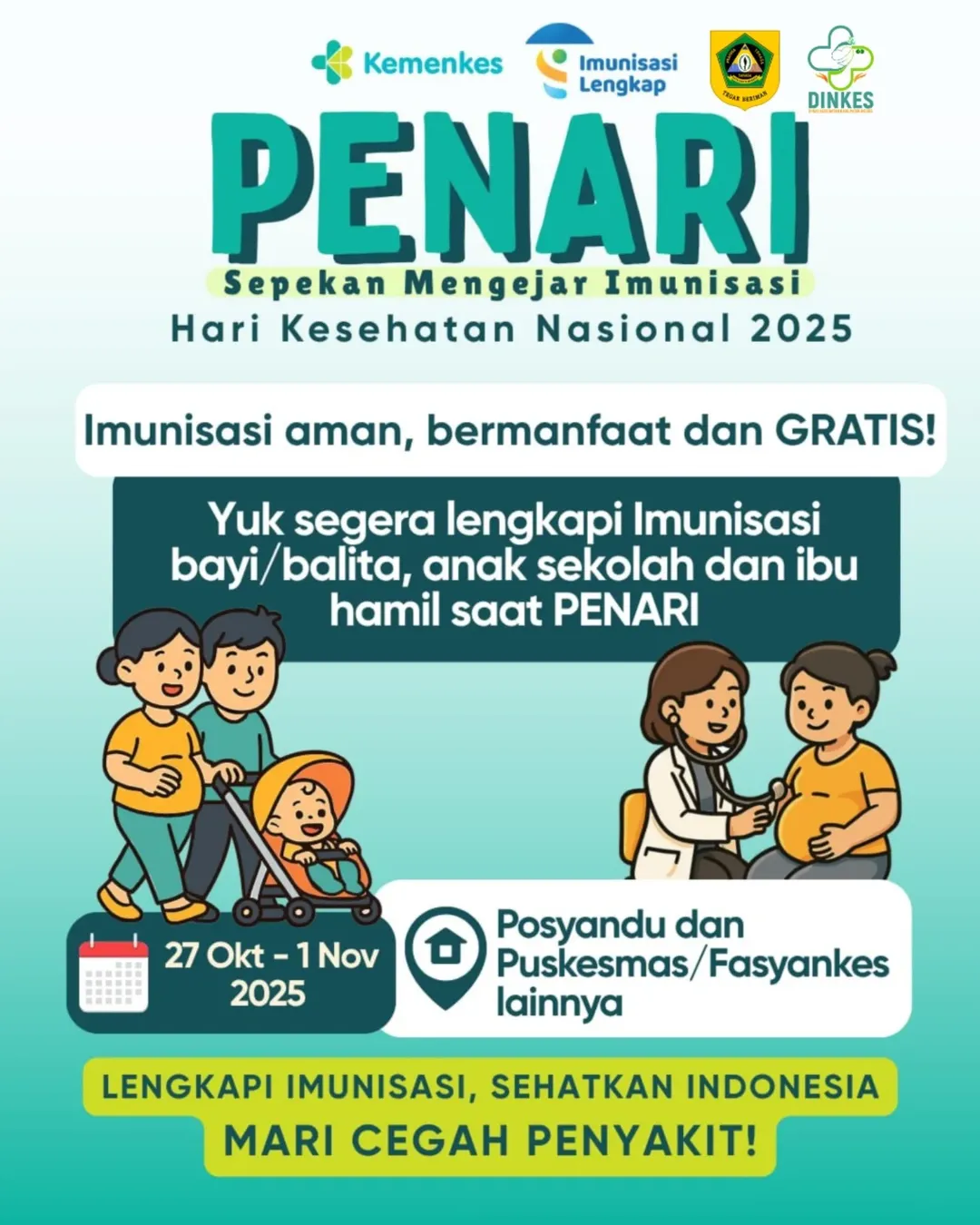 Sepekan Mengejar Imunisasi