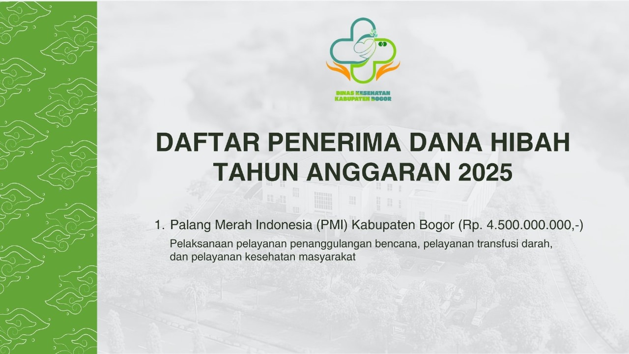Daftar Penerima Dana Hibah Tahun 2025