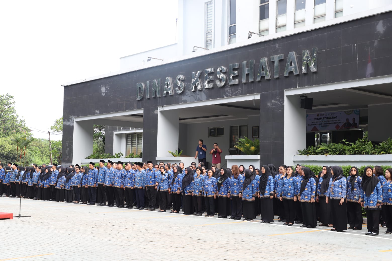 Dinas Kesehatan Kabupaten Bogor Gelar Upacara Hari Kesehatan Nasional ke-61: “Generasi Sehat Masa Depan Hebat”